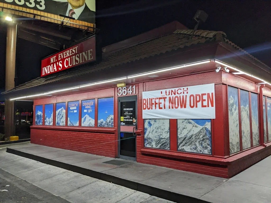 Mt. Everest India’s Cuisine